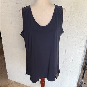 Elegant charcoal Sleeveless Tank Top